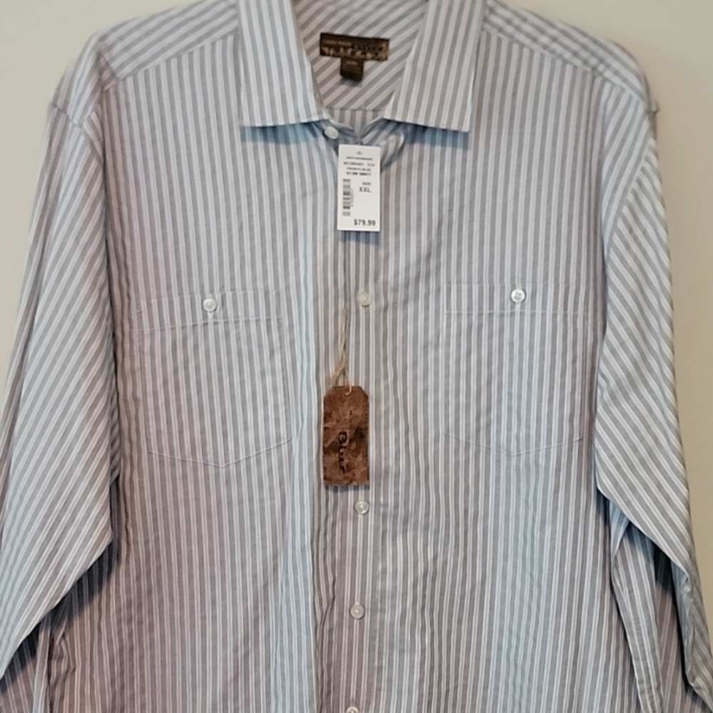NWT Pronto Uomo men's long sleeve shirt Sz XXL